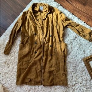 Zara Women's Tan Trench Coat